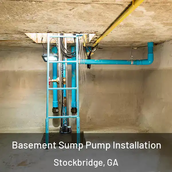  Basement Sump Pump Installation Stockbridge, GA