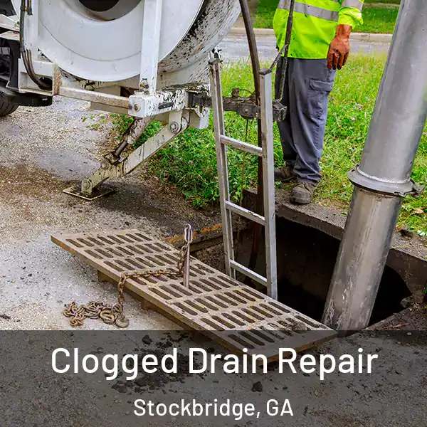  Clogged Drain Repair Stockbridge, GA