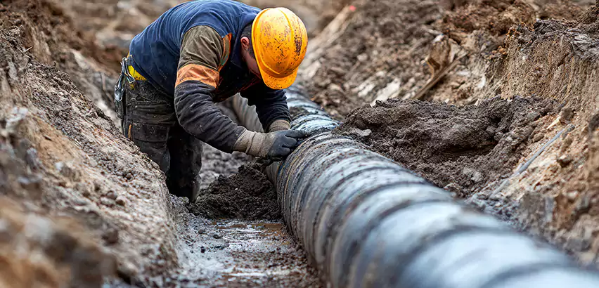 Sewer Replacement in Stockbridge