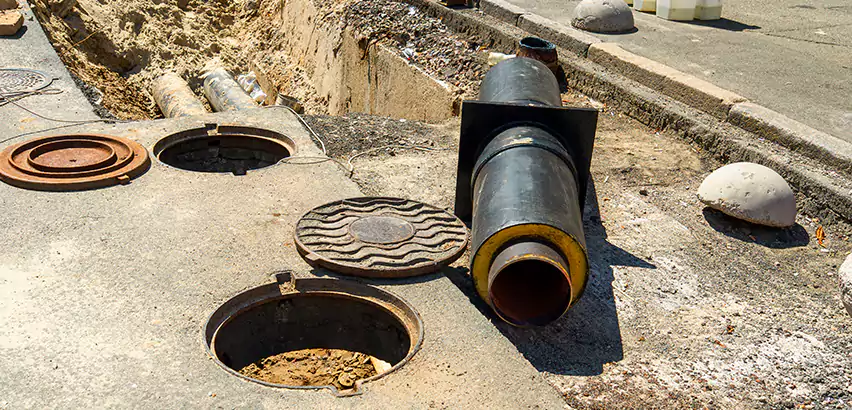 Lateral Sewer Line Replacement in Stockbridge
