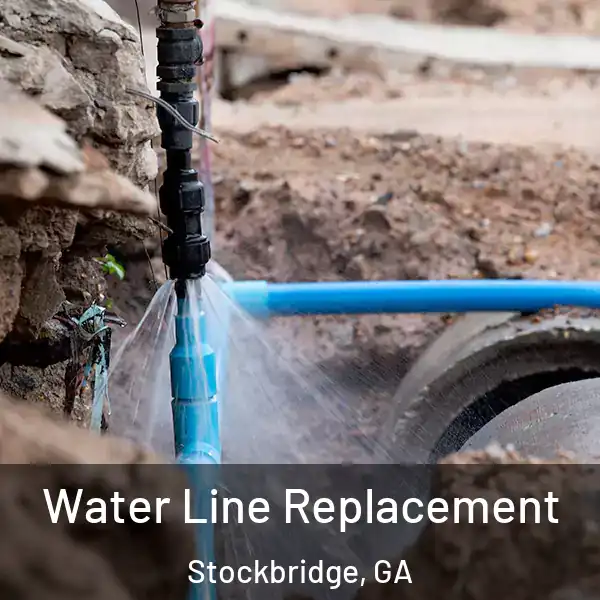  Water Line Replacement Stockbridge, GA